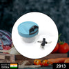 2913 Chopper with 3 Blades for Effortlessly Chopping Vegetables and Fruits for Your Kitchen 