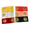 7652 Wedding Gift Envelopes pack of 10 pcs with Coin Money Cash Gift Cover Shagun Birthday Marriage, Baby Shower, Anniversary, Money Envelope Lifafa Envelope Multicolor Premium Envelope (10 Pcs Set)