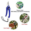 0465A Garden Shears Pruners Scissor for Cutting Branches, Flowers, Leaves, Pruning Seeds 