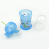 8419 Baby Drinking Cup with Straw and Lid Water Whale Spray Fountain Sippy Cup Bottles Childrens Pot, Toddler Tumbler Mug Spill Proof,Birthday Party Gift Drinking Cup (1 Pc)