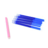 7796 School Office Erasable Fabric Marking Pens, Full Needle Refills Blue Gel Pen Refill Replacement, for School Pen Writing Tools Kawaii Stationery (11 Pc Set)