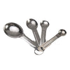 3685 Stainless Steel Measuring Spoons, 4pcs/set Durable Anti Rust Measuring Spoon Set Universal for Kitchen Baking. 