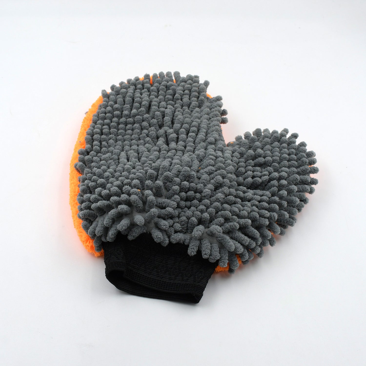 0678 2 in 1 Car Wash Microfiber Dual-Sided Chenille Microfiber Coral Velvet Mitt Scratch Free, Ultra-Soft Absorbent Car Wash Glove Multipurpose Car Cleaning Microfiber Glove (1 pc)