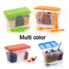 2625 Plastic Square Storage Organiser Container (750ML Capacity) 