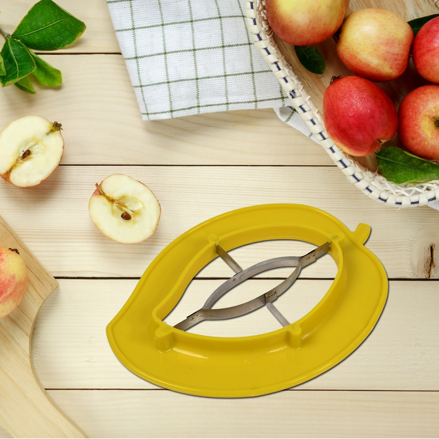 2356 Mango Cutter Slicer Machine Tool Cutter With Sharp Blades Cutter Non Slip Handle ( 1pc ) 