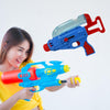 17743 Manual Shooting 5 Ball Gun Toy shoot super ping pong gun for kids, Plastic Balls Shooting Gun Toys For Boys Kids High Quality Gun