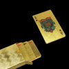 0523 Gold Plated Poker Playing Cards (Golden)