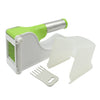 0114 Virgin Plastic French Fry Chipser, Potato Chipser / Potato Slicer with Container