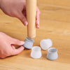 7469 Furniture Feet Pads, Chair Leg Caps Good Flexibility Not Easy to Fall Silicone Pad ( 4pcs Pad ) 