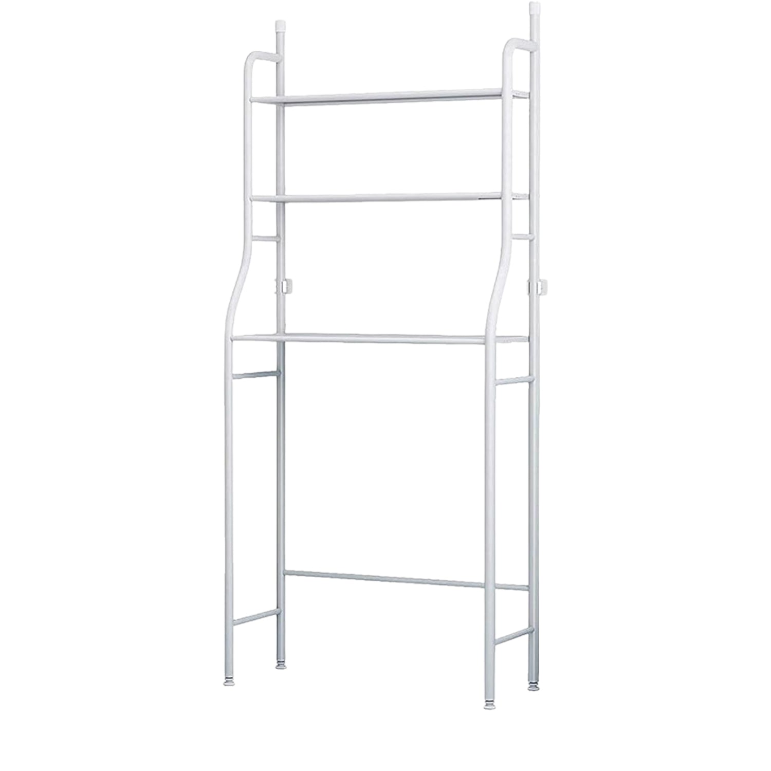 8803 Multi-Layer The Toilet Storage Rack Metal | Bathroom Shelf Space Saving Organizer for Laundry Room Wash Basin Floor Stand