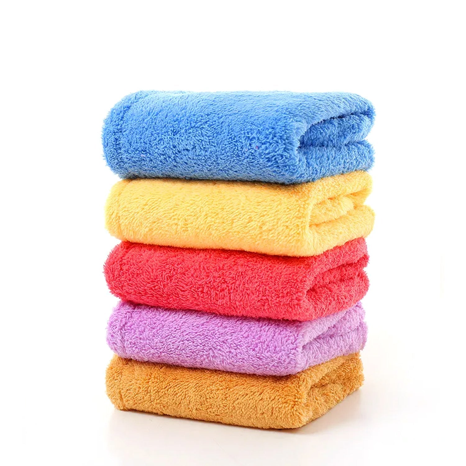 12600  Microfiber Hair Wrap Towel Cap, Quick Turban Hair-Drying Absorbent Microfiber Towel / Dry Shower Caps (1 Pc)