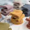 7304 Socks Breathable Thickened Classic Simple Soft Skin Friendly 