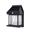 12564 Solar Wall Lights / Lamp Outdoor, Wireless Dusk to Dawn Porch Lights Fixture, Solar Wall Lantern with 3 Modes & Motion Sensor, Waterproof Exterior Lighting with Clear Panel (1 Pc )