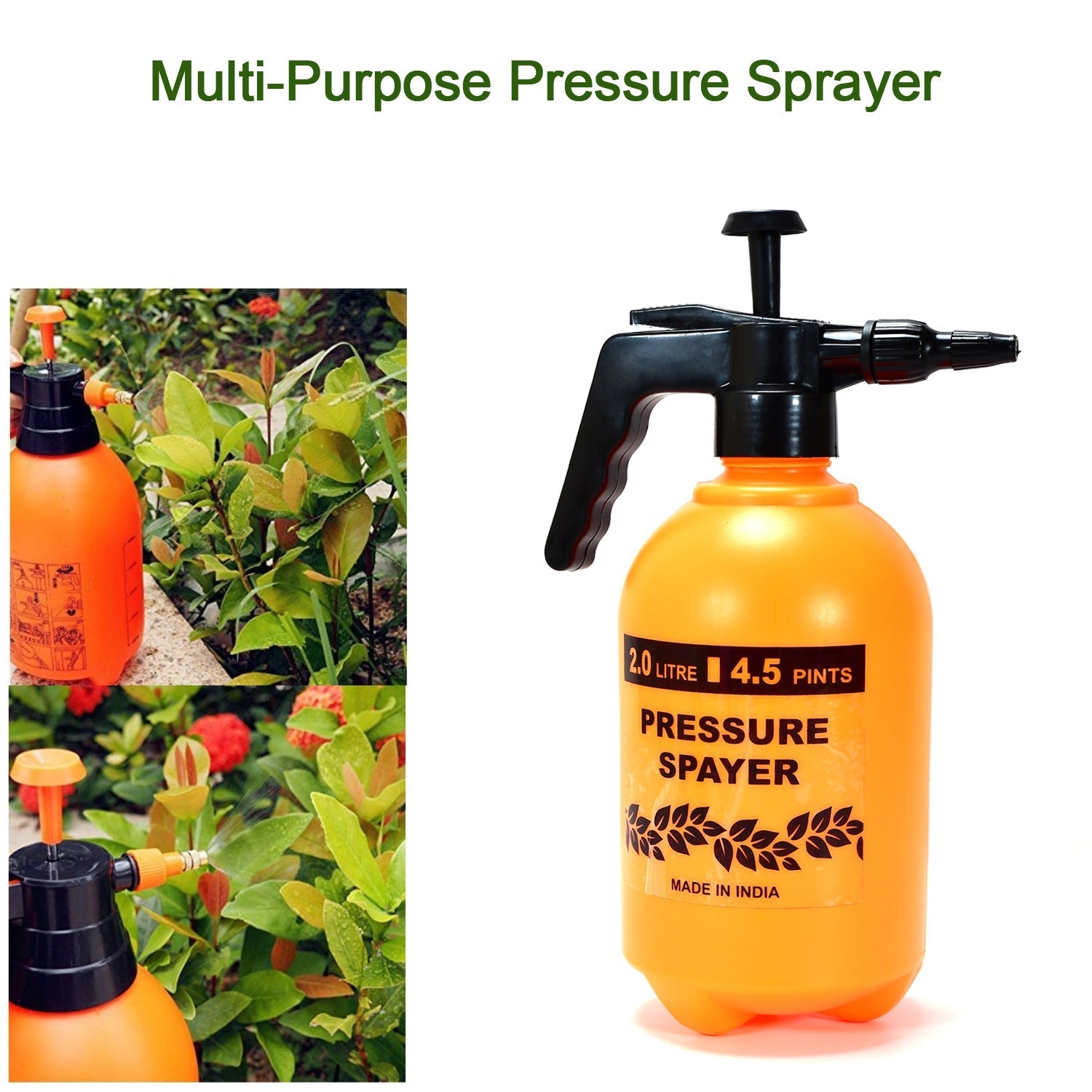 0645A Water sprayer hand help pump pressure garden sprayer - 2 Ltr 