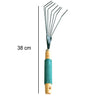 1741 Stainless Steel Tooth Garden Leaf Rake 