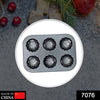 7076 6 slot Non-Stick Muffins Cupcake Pancake Baking Molds Tray 