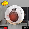 6117 Portable Heater 900W used in rooms, offices and different-different departments 