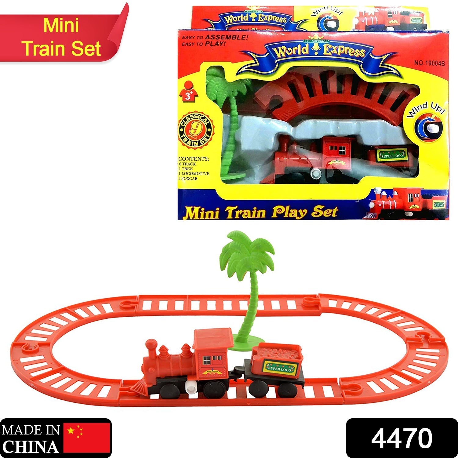 4470 World Express Mini Train Play Set for kids 