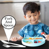 2422 Dinnerware Cutlery Premium Plastic Spoon And Fork Set - 10 pcs 