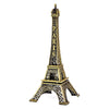 4733 Antique Finish 3D Metal Paris Eiffel Tower Metal Craft Famous Landmark Building Metal Statue, Cabinet, Office, Gifts Decorative Showpiece. 