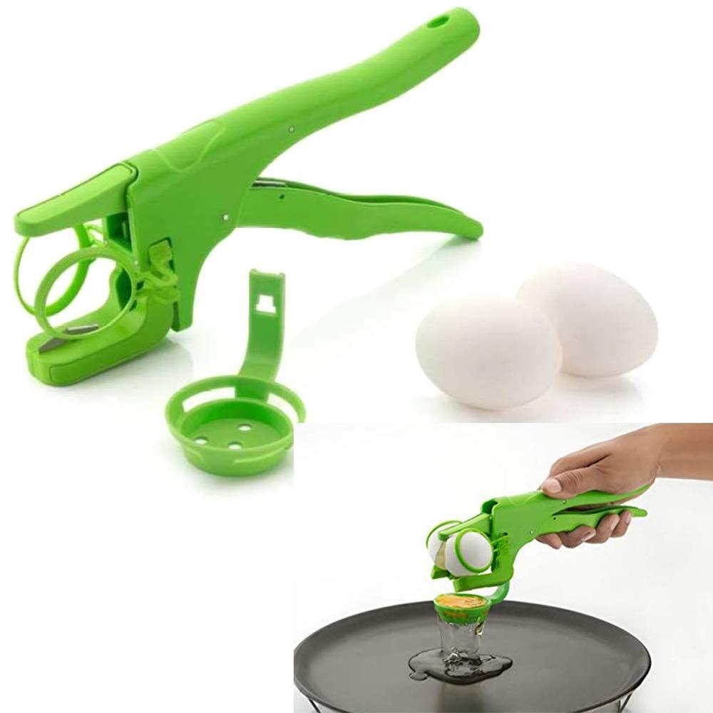 109 Plastic Handheld Egg Cracker with Separator 