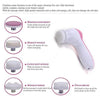 340 -5-in-1 Smoothing Body & Facial Massager (Pink) Gharbaar Store