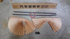 7498 Car Curtain Slat Folding Window Sunshade Magnetic Car Side Window Sun Shade Slider