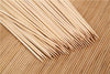 1100 Camping Wooden Color Bamboo BBQ Skewers Barbecue Shish Kabob Sticks Fruit Kebab Meat Party Fountain Bamboo BBQ Sticks Skewers Wooden (20cm)