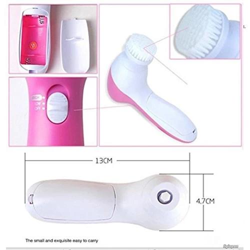 340 -5-in-1 Smoothing Body & Facial Massager (Pink) Gharbaar Store