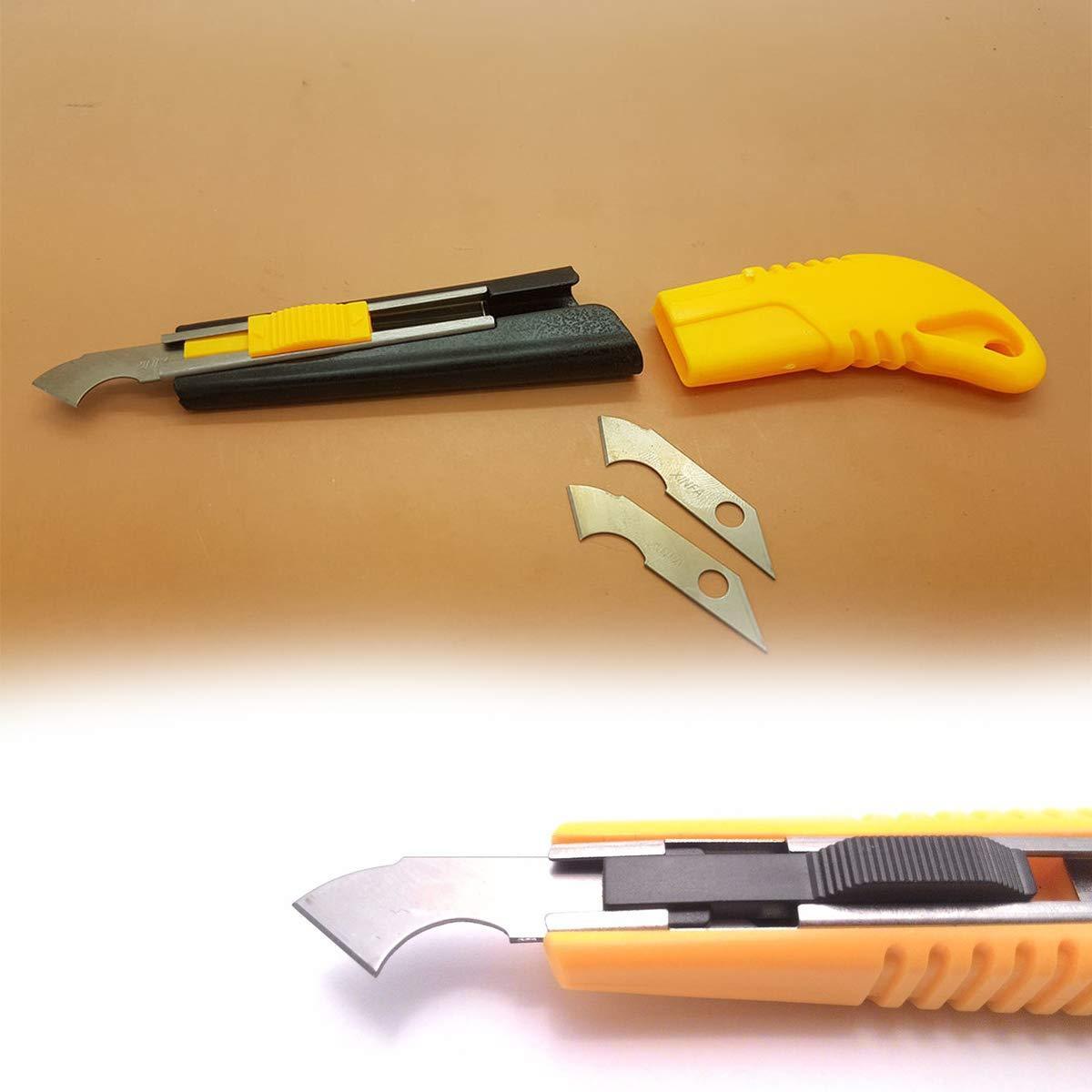 0418 Multi-Use Plastic Cutter with Plastic Cutting Blade and Precision Knife Blade 