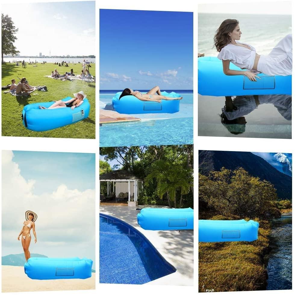 0868 Camping Inflatable Lounger Sofa 