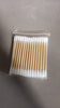 6016 Cotton Swabs Bamboo with Wooden Handles for Makeup Clean Care Ear Cleaning Wound Care Cosmetic Tool Double Head Biodegradable Eco Friendly (pack of 20)