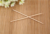 1107 Camping Wooden Color Bamboo BBQ Skewers Barbecue Shish Kabob Sticks Fruit Kebab Meat Party Fountain Bamboo BBQ Sticks Skewers Wooden (30cm)