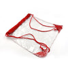 8005 Plastic Waterproof Pouch Transparent Stadium Bags Clear String Bag for Gym Concert Travel Beach Swimming Sport