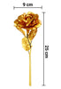 0606 Luxury Decorative Gold Plated Artificial Golden Rose with Premium Box