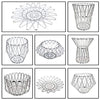 3040 Multipurpose Fruit Basket Stainless Steel Wire Bowl Foldable Basket for Vegetable / Fruits / Dining 