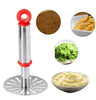 586 Stainless Steel Potato Masher, PauBhaji Masher 