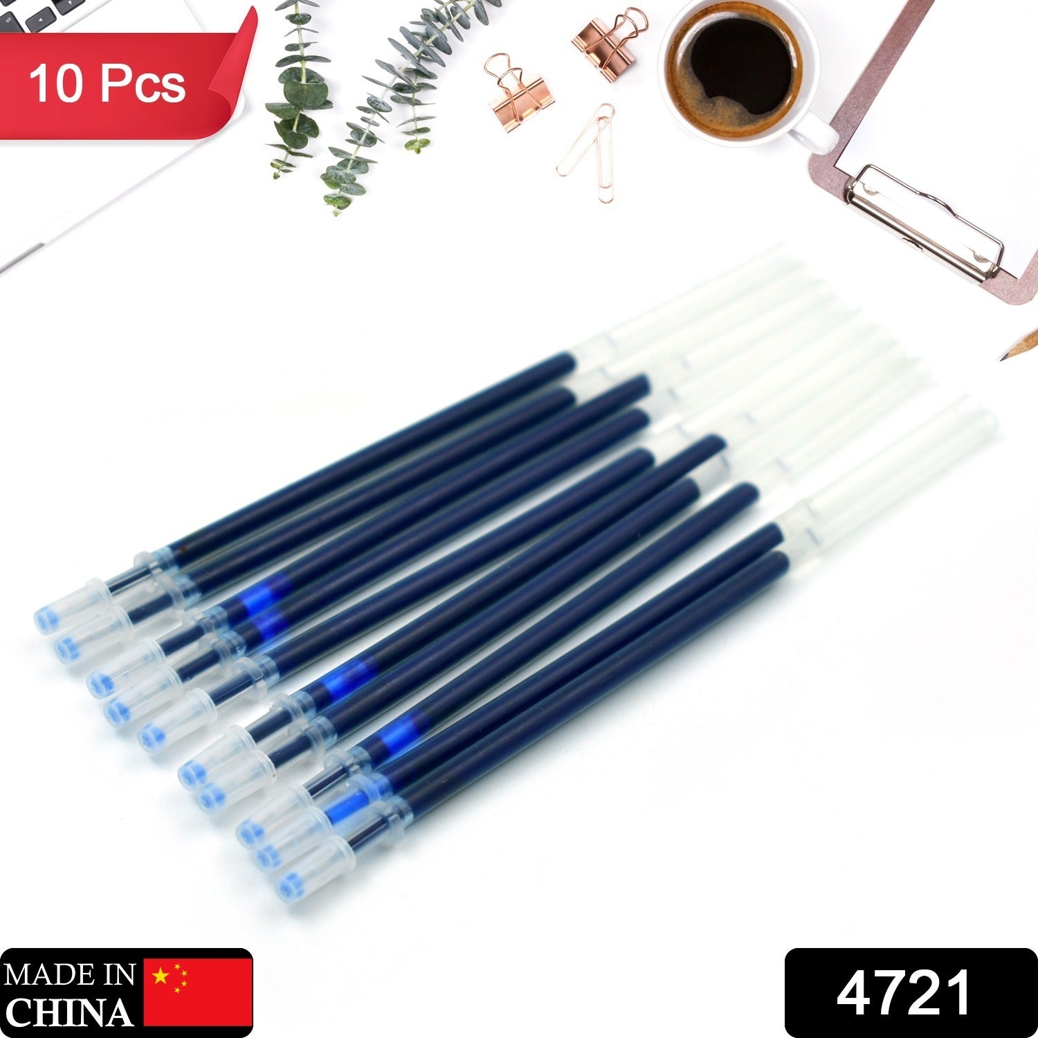 Blue Pen Refill All Round Ball Pen Refill Smooth Writing Pen Refill all Pen Suitable (1 Pc / 10 Pc)