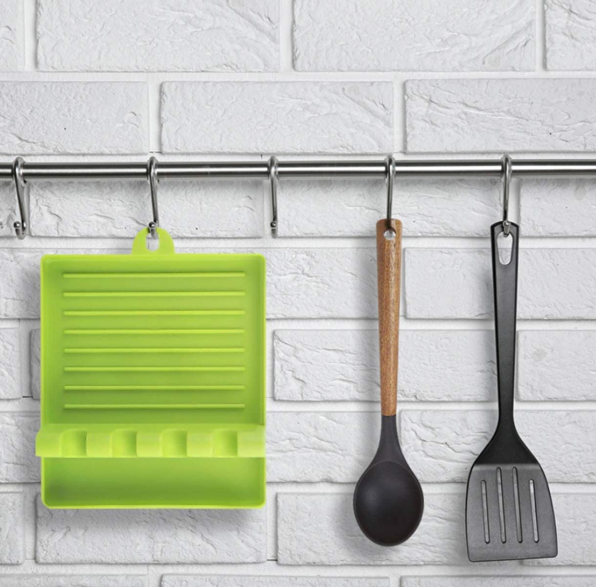 2121 Multi-Functional Spatula Holder/Rest for Kitchen Utensils 