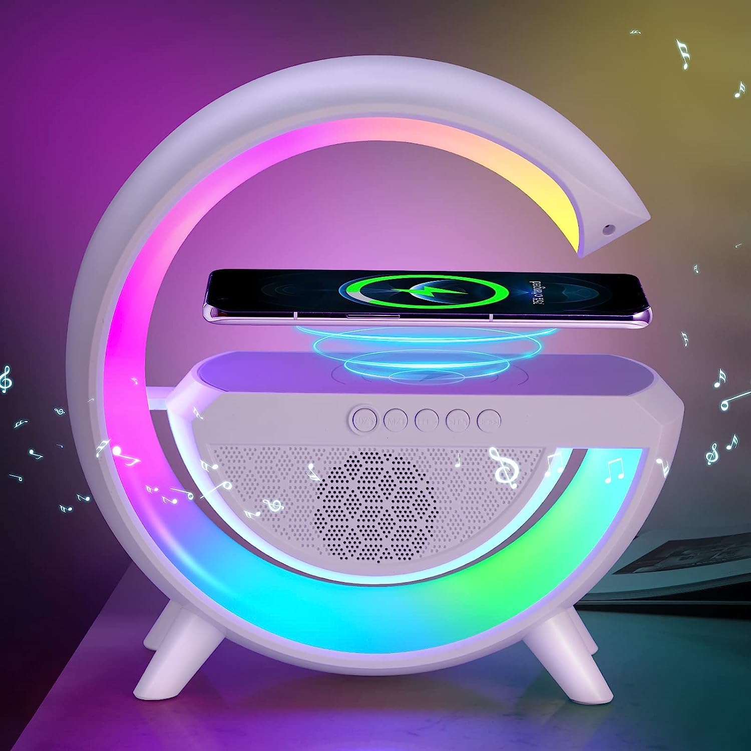 night lamp with a Bluetooth speaker