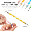 6020 Nail Art Point Pen and Set Used by Women’s and Ladies for Their Fashion Purposes. 