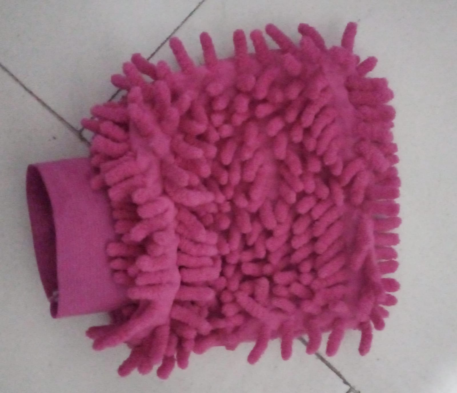 0711 double sided microfiber hand glove duster (Mix Color)