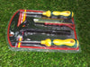 9029 4 Pc Helper Tool Set used while doing plumbing and electrician repairment in all kinds of places like household and official departments etc. 