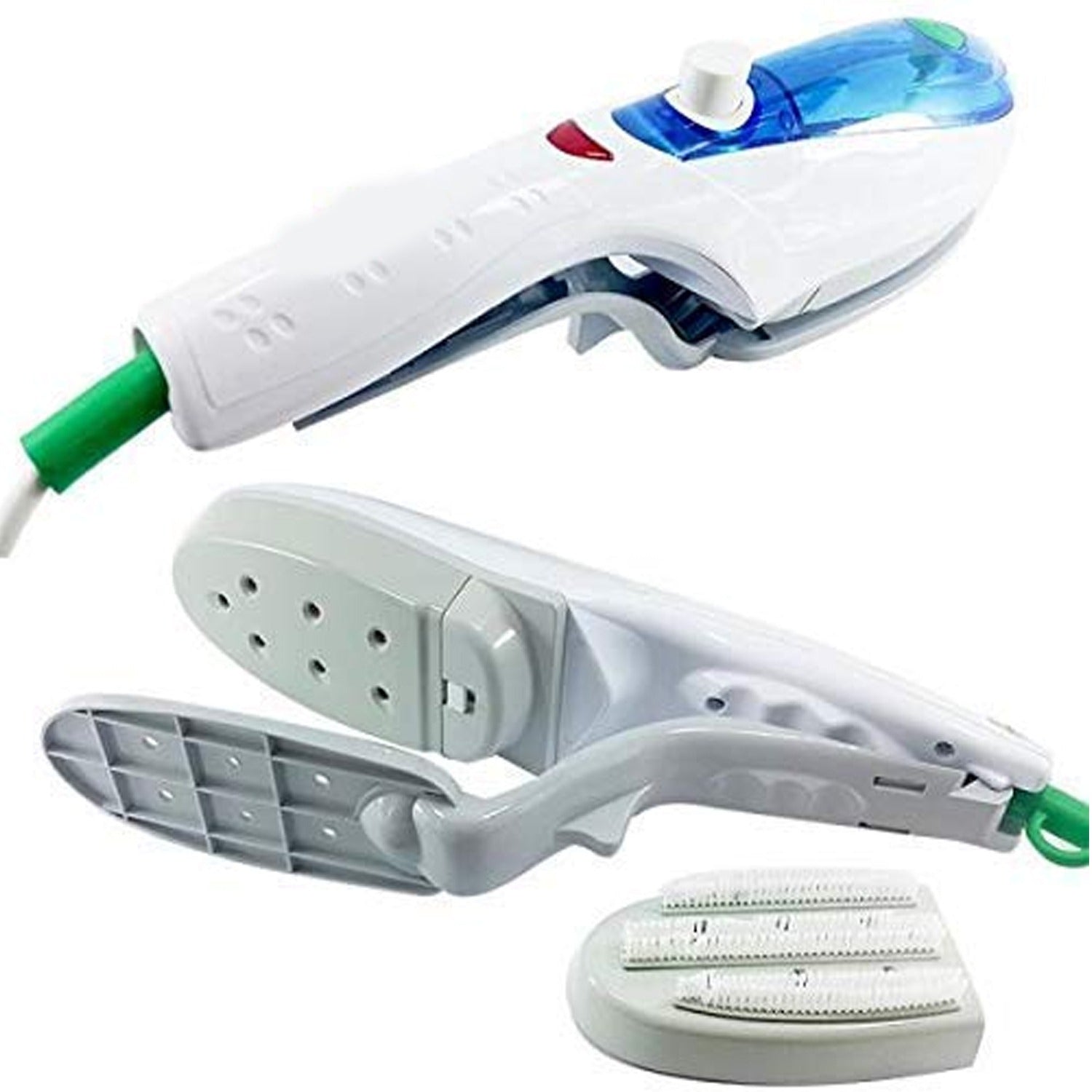 8053 Portable ironing machine,1 Set Steam Iron Hand Held Crease Removal Portable Ironing Clothes ABS Brush Plush Toy Garment Steamer for Home Steam Iron, for Clothes, Travel Steamer