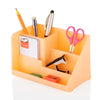 4521 Stationary Holder Desk Organizer Space Saver Storage Stand Pen, Pencil Holder Multi Compartments Stationery Holder ( Color Box ) 