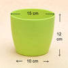 1191 Flower Pots Round Shape For Indoor/Outdoor Gardening 