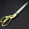 Stainless Steel Tailoring Scissor Sharp Cloth Cutting for Professionals  (Golden)