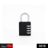 218 -4 Digit Combination Padlock 