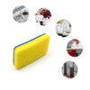 Multi-Purpose Small, Medium & Big 2 In 1 Color Scratch Scrub Sponges, Sponge, Wear Resistance, Dish Washing Tool, High Friction Resistance Furniture for Refrigerator Sofa for Kitchen, Household (1 Pc)