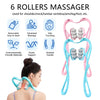 NECK SHOULDER MASSAGER, PORTABLE RELIEVING THE BACK FOR MEN RELIEVING THE WAIST WOMEN (1PC)